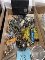 RANDOM LOT / NUTS, BOLTS, NAILS ETC