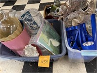 LARGE LOT OF PLASTIC WARE AND MORE