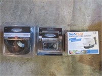 SeaFlo Auto Bilge Pump w/switch & Plumbing (new)