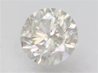 Certified 2.14 Cts Round Brilliant Loose Diamond