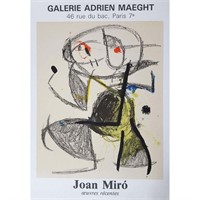 (after)  Mir? Expo 83 - Galerie Maeght 1983