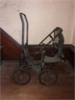 C. 1900 Canvas Child's Folding Stroller