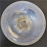 A Vintage Carlo Scarpa Style Murano Footed Bowl