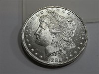 1885 p GEM BU Morgan Silver Dollar