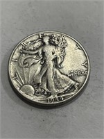 1944 VF Grade Walking Liberty Half Dollar