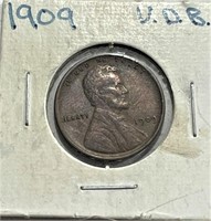1909 VDB Lincoln Wheat Cent