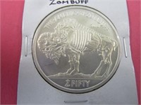 Zombuff .999 Silver Coin