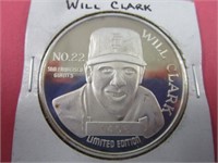 Will Clark BB .999 Coin