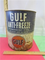 Gulf Anti Freeze Can