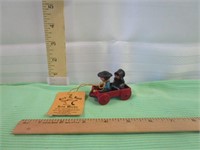 Miniature Cast Iron Wagon People
