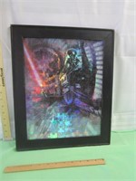 3 D Puzzle Picture of Darth Vader