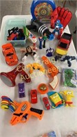 BOY TOYS, cars, guns, truck, LEGOS, figures, Pez