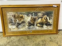 ltd print "wolf cubs" by C. Brenders