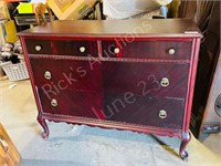 antique cherry dresser   46" x 21" x 36"