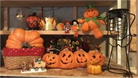 Lot of various autumn/Halloween decorations