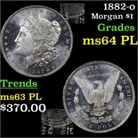1882-o Morgan $1 Grades Select Unc PL