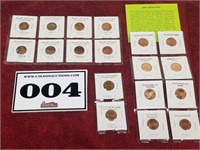 Uncirculated pennies