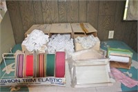 boxes of trim and trim elastic