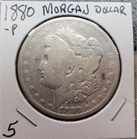 1880P Morgan Dollar