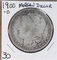 1900O  Morgan Dollar