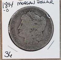 1894O  Morgan Dollar