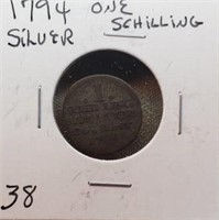 1794 Silver One Schilling