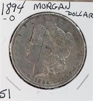 1894O Morgan Dollar