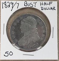 1829/7 Bust Half Dollar