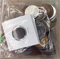 Bag of 75 World Coins 1897 and Up