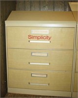 Simplicity pattern cabinet