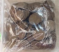 Bag of 200 Cents 1909 to 1958 PDS