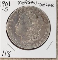 1901S Morgan Dollar