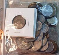 Bag of 75 World Coins 1931 and Up