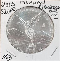 2015 Mexican Silver One oz Libertad