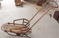 vintage baby sled/stroller