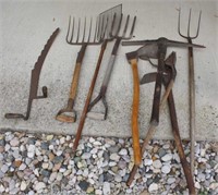 9 vintage garden tools