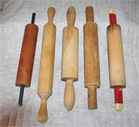 5 rolling pins