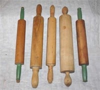 5 rolling pins