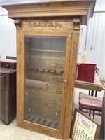 Gun Cabinet 33x16x69 & Chest Base 34x23x18