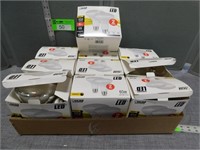 Box of 65 Watt light bulbs