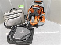 Backpack, laptop bag, satchel