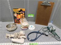 Pumpkin Carving kit, clip board, bow maker, electr