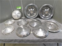 Assorted hub caps