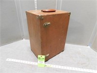 Antique hinged case