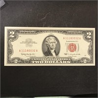 1963 Red Seal $2 USA