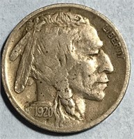 1920-D Indian Head Nickel USA