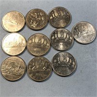 10 Canadian Dollar Coins