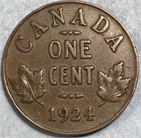 1924 1 Cent KEY DATE