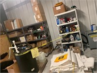 LOT ASSORTED CHEMICALS, SUPPLIES, CAULKING,