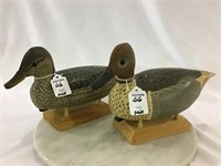 Pair of Wildfowler Decoys by Jimmy Bowden